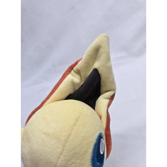 Pokemon Victini Plush Stuffed Toy- Pokémon Center- Tush Tags Cut Off - Picture 7 of 9